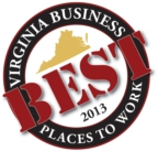 Wall, Einhorn & Chernitzer, P.C. names one of the 2013 Best Places to Work in Virginia