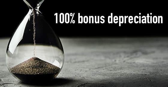 Businesses: Act now to make the most out of bonus depreciation Image