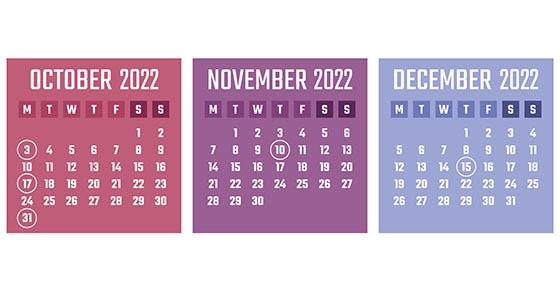 2022 Q4 tax calendar: Key deadlines for businesses and other employers Image