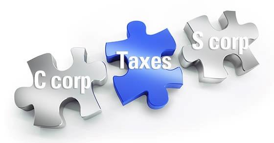 Should you convert your business from a C to an S corporation? Image